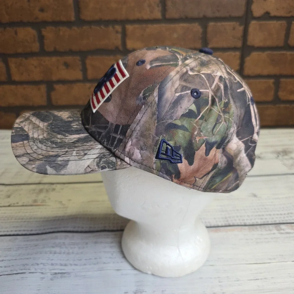 NEW ERA 9Forty Kanati Camo 48 Jimmie Johnson Cap Adjustable NASCAR Hat Flag‎